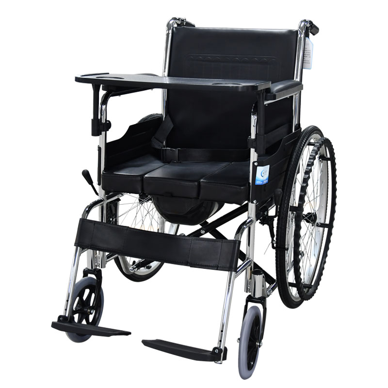 河思源手动轮椅车 SY-LY1-0820 电镀款